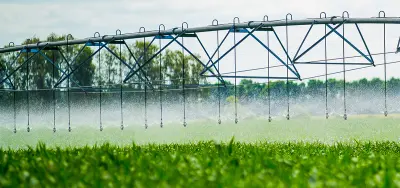 نموذج ذكاء اصطناعي  يهدف إلى التنبؤ باحتياجات ري المحاصيل
