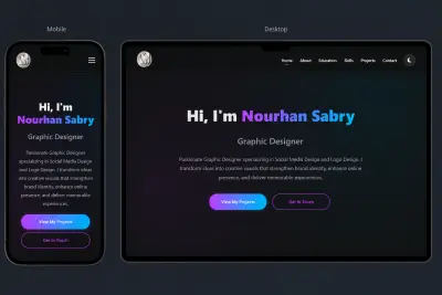 Responsive Portfolio Website Design & Development