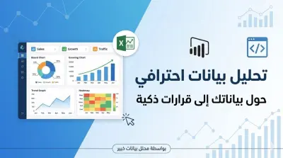 تصميم نظام تقارير تفاعلي لإدارة أداء كافيه احترافي - Excel.