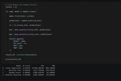توقع اسعار السيارات باستخدام التعلم الالي