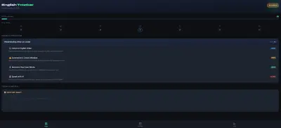 Web app for tasks reacking