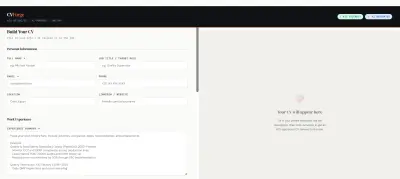 local cv optimizer according to target Job description