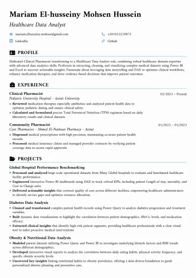 إنشاء CV يدعم نظام ال ATS