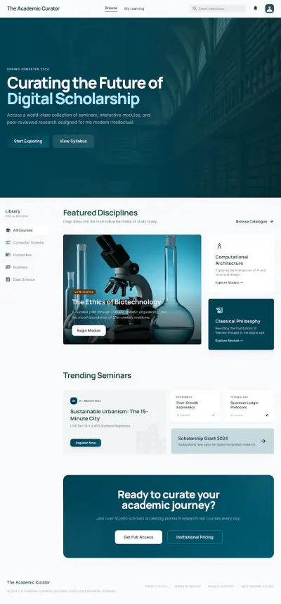 Course Website