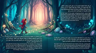 من اعمالي في تصميم المنتجات الرقمية و كتب الاطفال