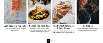 تصميم وتطوير موقع Food Blog احترافي باستخدام HTML و CSS متجاوب مع جميع الأجهزة