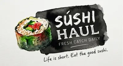 Sushi Restaurant Logo Design