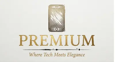 Mobile Phone Store Logo Design