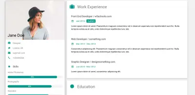 موقع cv شخصي