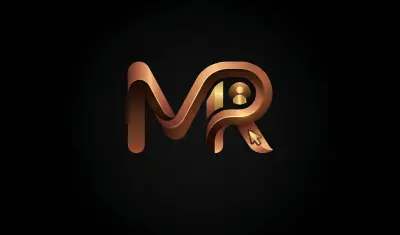 تصميم شعار (logo) لصفحة بورتفوليو خاصة ب UI/UX Designer