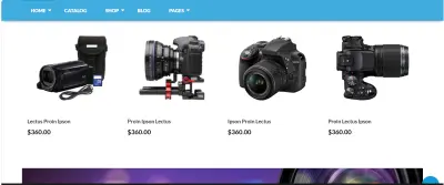 Camera Shop Using React.js