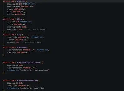 تصميم وهيكلة قواعد بيانات متقدمة (Relational Database Schema) مع إدارة العلاقات المعقدة