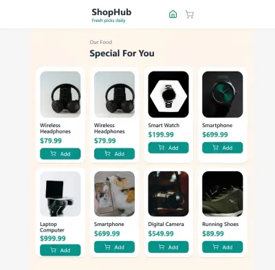 ShopHub E-commerce App