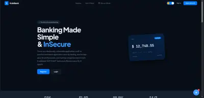 VulnBank – Intentionally Vulnerable Web Application for Security Testing