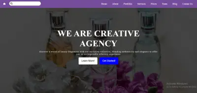 موقع لمحل عطور