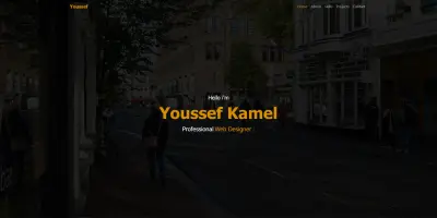 تصميم وتطوير موقع Portfolio شخصي احترافي