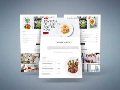 مطعم للمأكولات الشهيه