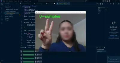 نظام التعرف على لغة الإشارة في الوقت الفعلي باستخدام الذكاء الاصطناعي