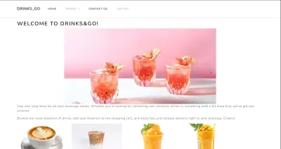 ويب سايت موقع مشروبات