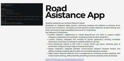 Road Asistance App