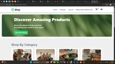 تصميم متجر إلكتروني (Front-End) باستخدام HTML, CSS, JavaScript