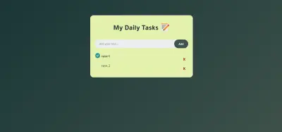 To Do List
