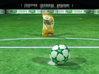 تصميم وتحريك إعلان منتج ثلاثي الأبعاد لمنتج سناكس (Protein Puffs) – 3D Product Animation