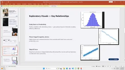 تصميم عرض تقديمي احترافي (PowerPoint Presentation)