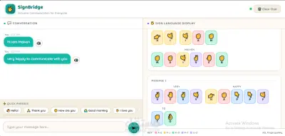 Bridging Communication Through Sign Language