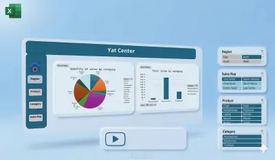 تحليل البيانات وتصميم داشبورد تفاعلية بأستخدام اكسل Excel