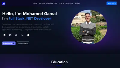 انشاء موقع شخصي portfolio يعرض مهاراتك واعمالك بشكل احترافي