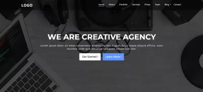 تصميم موقع كامل إحترافي بإستعمال HTML & CSS