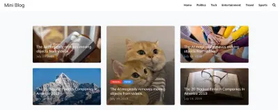 تصميم موقع كامل إحترافي بإستعمال HTML & CSS