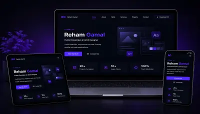 Portfolio شخصي احترافي