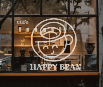 cafe brand identity
