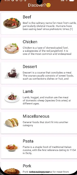 Meals App using modern Android development practices
