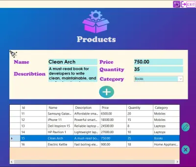 تطوير تطبيق إدارة بيانات Desktop باستخدام C# و Windows Forms و SQL Server