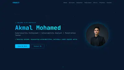 تصميم بورتفوليو احترافي (Portfolio Design)