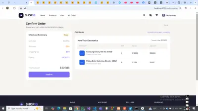 shopIQ: منصة تجارة إلكترونية متكاملة لدعم البائعين المتعددين (Multi-Vendor Marketplace)