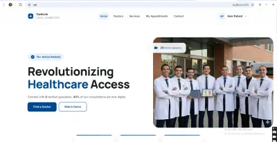 منصة CareLink (Clinic Management System)
