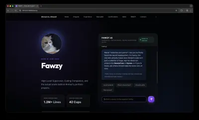 Fawzy AI: تطوير ودمج مساعد ذكي تفاعلي (LLM-Powered Chatbot)