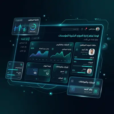 تصميم وبرمجة نظام Enterprise HR لإدارة شؤون الموظفين والروات