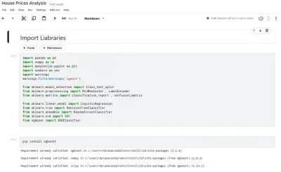 House Prices Analysis and Prediction using Python