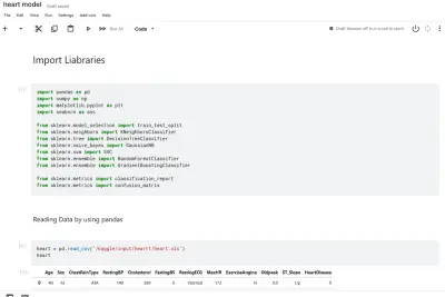 نموذج تنبؤ أمراض القلب بـ Machine Learning