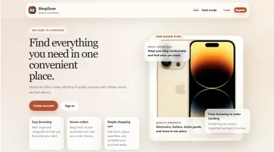 ShopZone Ecommerce
