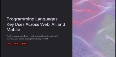 تصميم عرض تقديمي احترافي وشامل عن لغات البرمجة واستخداماتها