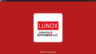 Lunox Kitchen – Desktop Application (Trial Version)