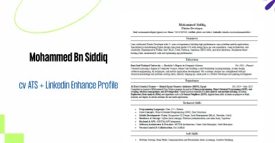 CV & LinkedIn Optimization Specialist