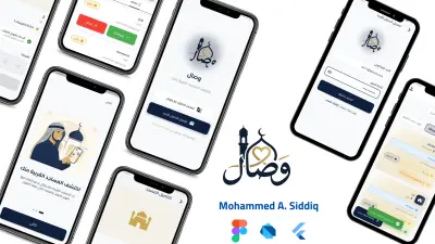 صورة العمل تطبيق وصال (Wesal App) | منصة ذكية لاكتشاف المساجد وتفاصيلها باستخدام Flutter