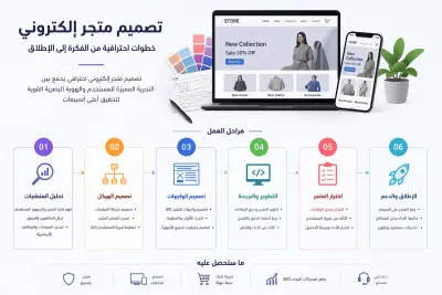 تصميم هوية بصرية كاملة وتطوير تطبيق جوال مبتكر